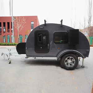 Small Offroad Teardrop Camper Trailer with Inside Sleeping Room