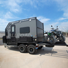Hard top off road caravan trailer offroad travel trailer caravan for sale Austria