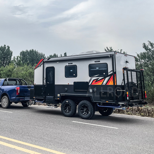 Newest Vehicle Style Australian Standard Caravan Offroad Hard Top Caravan