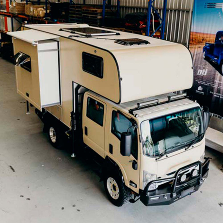 Australian standards slide on truck camper for pick up
