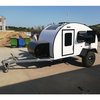 Teardrop caravan lightweight overland camper trailer mini teardrop camper