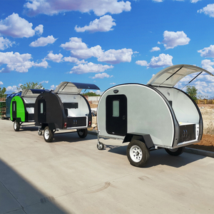 Fabrikspris tår droppe husbil från väg camping trailers teardrop trailer
