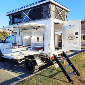 Customized Aluminum Pickup Slide on Ute Truck Camper Australian Standard